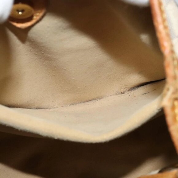 LOUIS VUITTON Damier Azur Galliera PM Shoulder Bag LV Auth - Picture 12 of 16